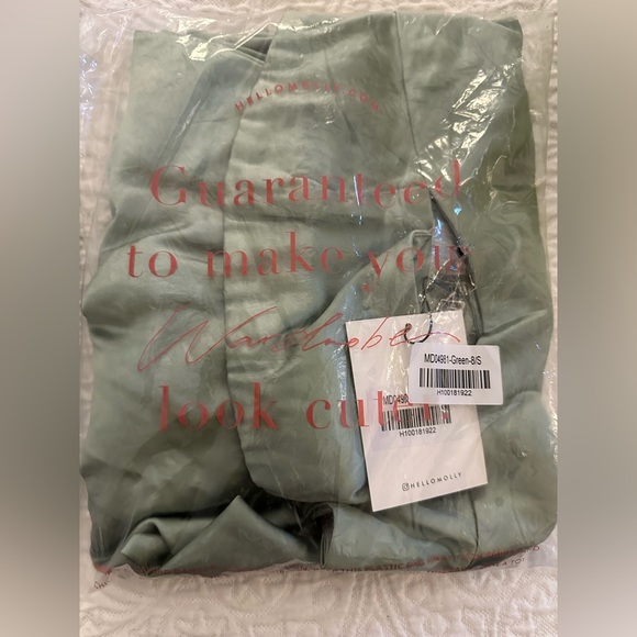 NWT- HELLO MOLLY IMMORTAL STYLE MAXI DRESS IN GREEN (VARIOUS SIZES) - Picture 12 of 13